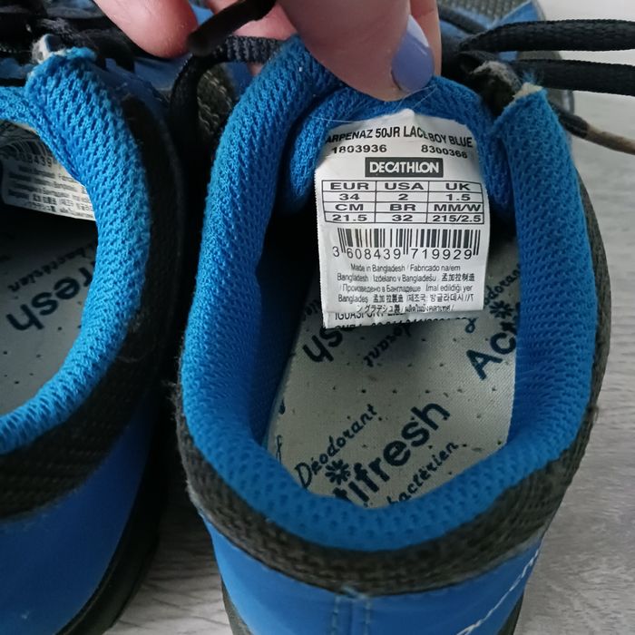 Buty wiosenne Quechua rozm. 34