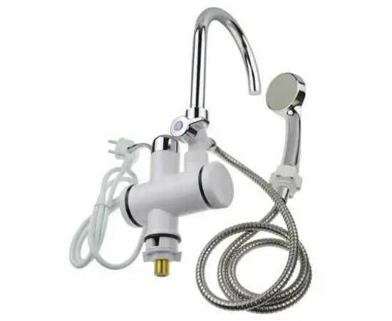 Проточний водонагрівач (нижнє підключення), водонагреватель с душем