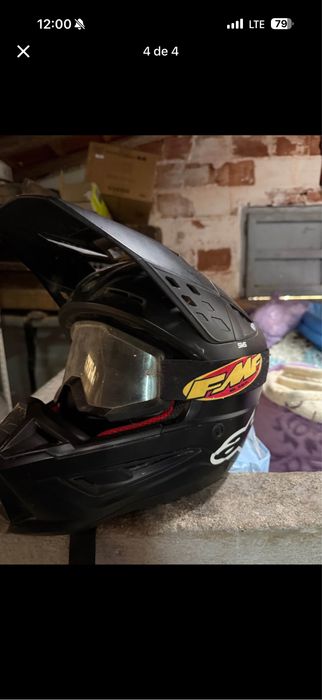 Capacete de motocross alpinestars SM5