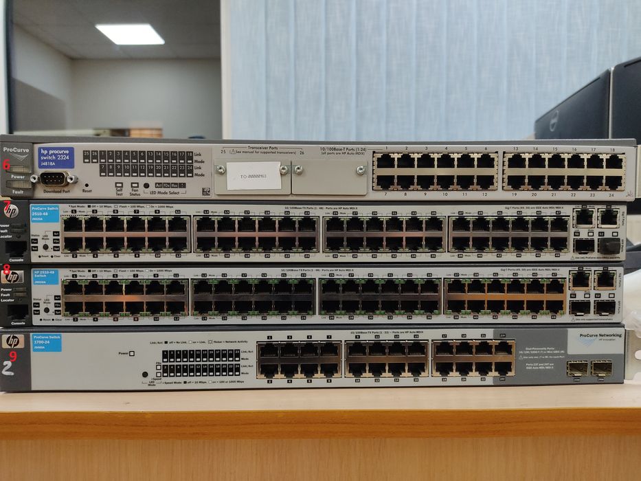 Мережеві комутатори (світч/switch)