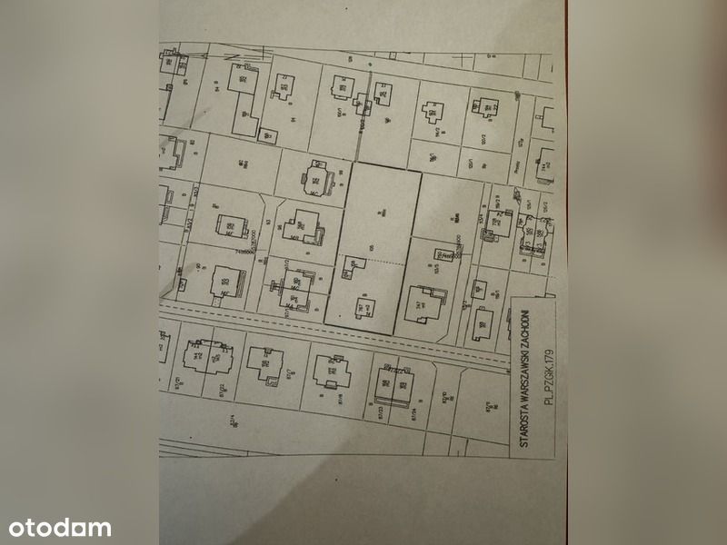 Działka budowlana 2857 m² w centrum Ożarowa Mazowieckiego