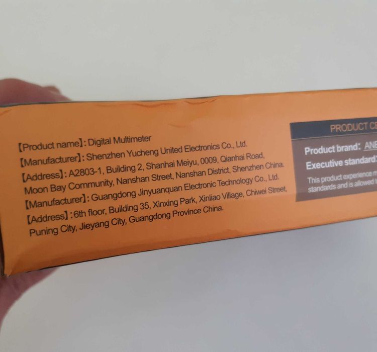 Automatic NCV Digital Multimeter for AC/DC Voltage and Ohm Measurement, New64552902146177121