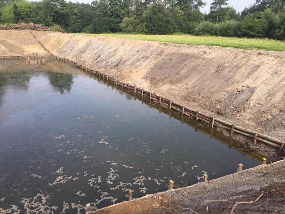 Koparka LONG, wynajem koparki o dużym zasięgu, roboty ziemne