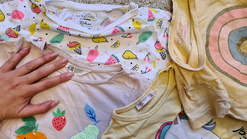 Футболки (sinsay, h&m primark) 104 см