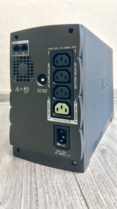 ДБЖ безперебійник APC Back-UPS RS 1100 з 2 батареями CSB