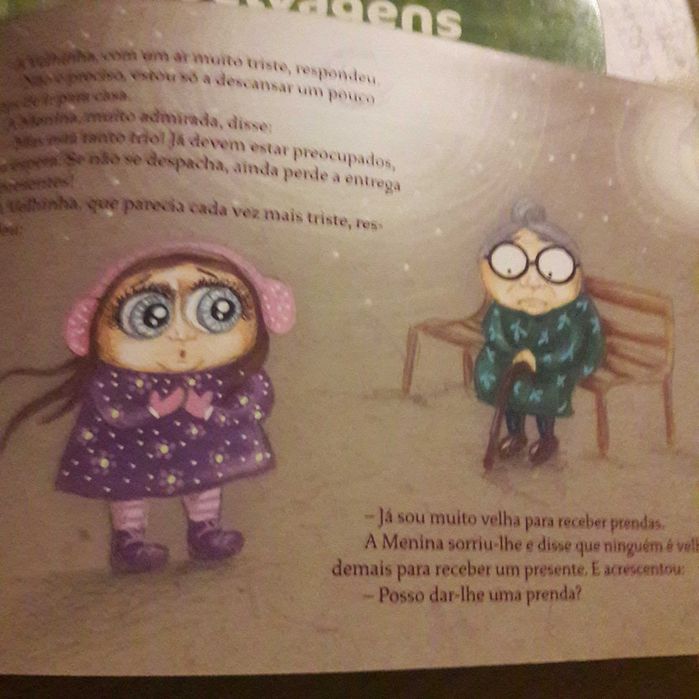 Á procura da cor do Natal Ana Cristina Luz tânia Bailão lopes bd livro infantil raro usado
