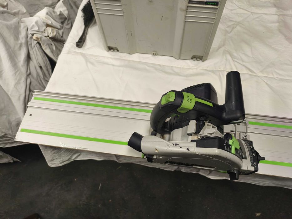 Festool pilarka TS55 rebq 1200w + pudełko i szyna festool fs 1400