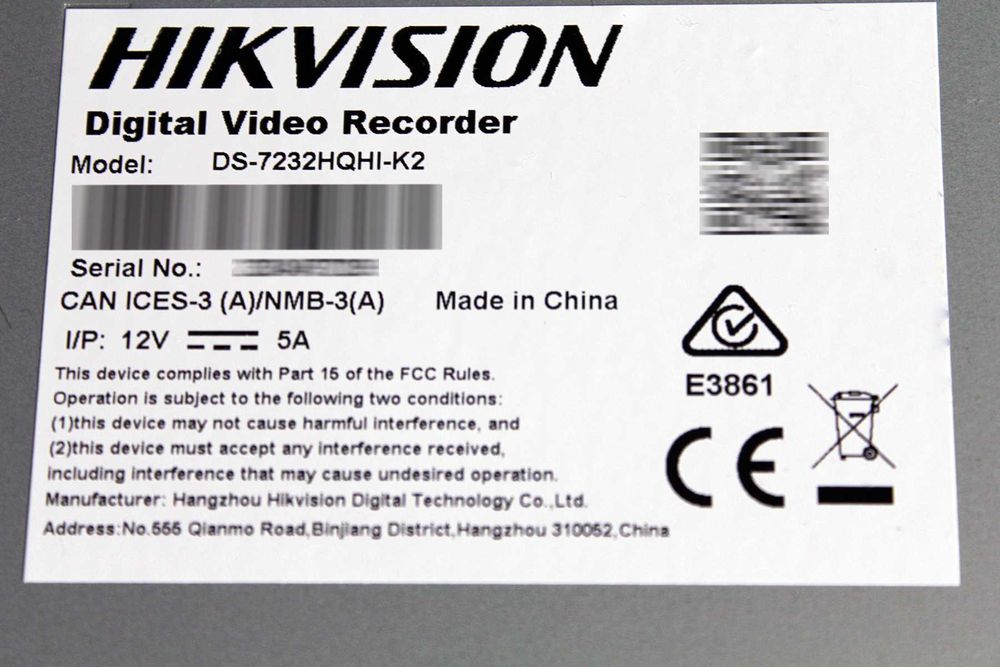 32х канальный видеорегистратор Hikvision DS-7232HQHI-K2 •8IP или 40IP•