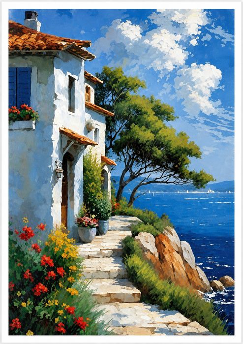 Lote 8 Posters novos paisagens