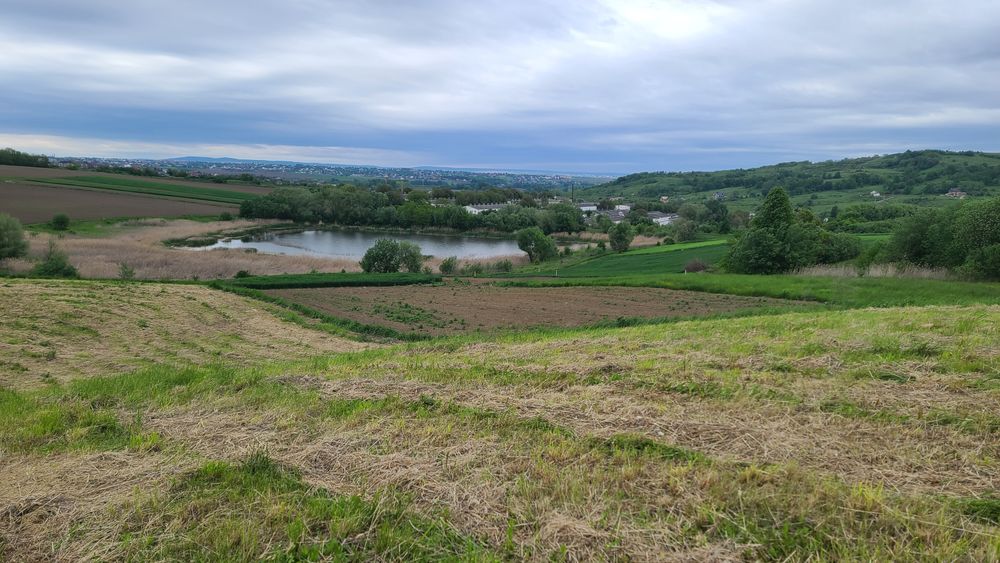 Продам земельну ділянку під лісом, біля озера