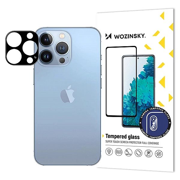 Wozinsky Full Camera Glass szkło hartowane 9H na cały aparat kamerę iP