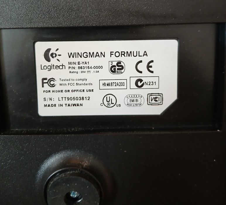 Volante Logitech WingMan Formula