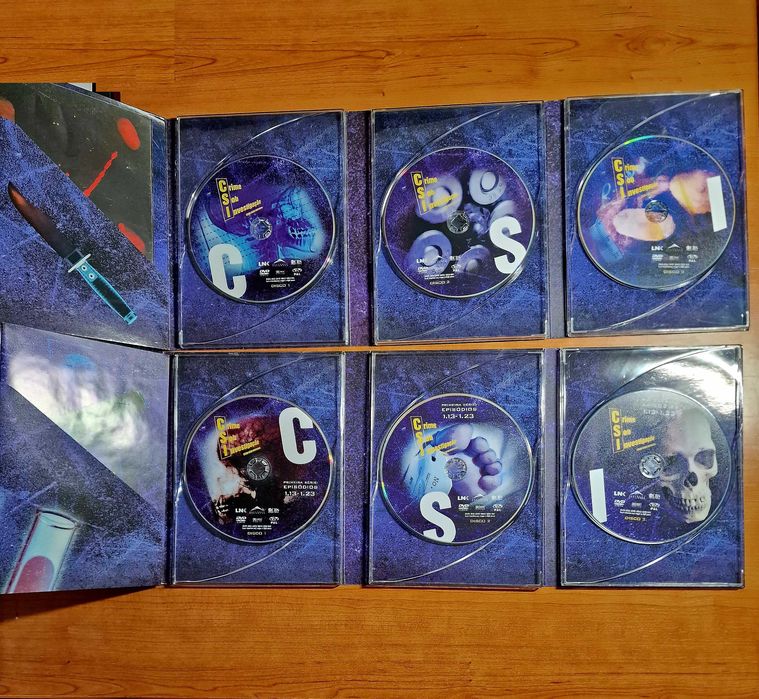 CSI - Crime Sob Investigação / CSI Las Vegas | Temporada 1 | 6 dvds