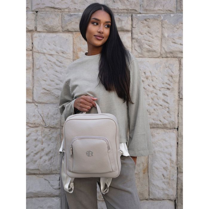 miejski plecak damski ze skóry ekologicznej - rovicky