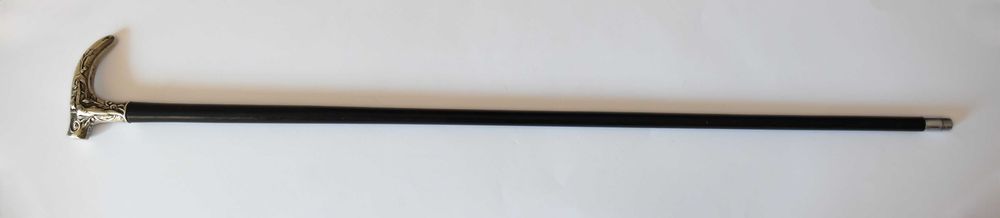 Laska secesyjna srebrna