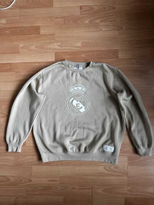 Bluza Real Madrid beżowa – oryginał oficjalny produkt rzadki model