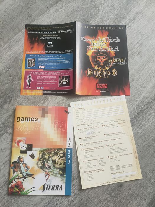 Diablo 2 big box niemiecka wersja językowa