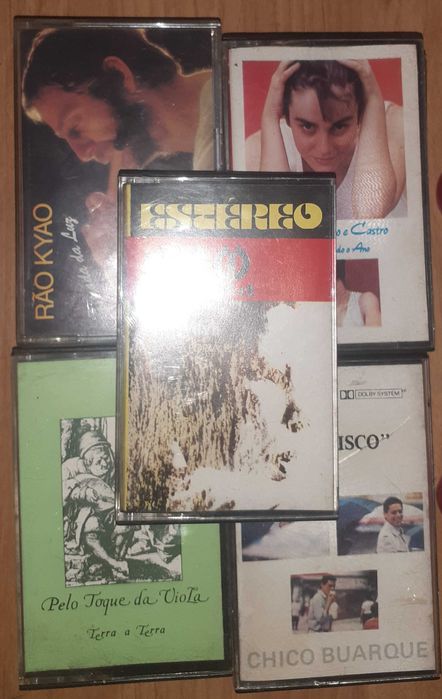 Lote de cassetes.Musica Portuguesa e Brasil