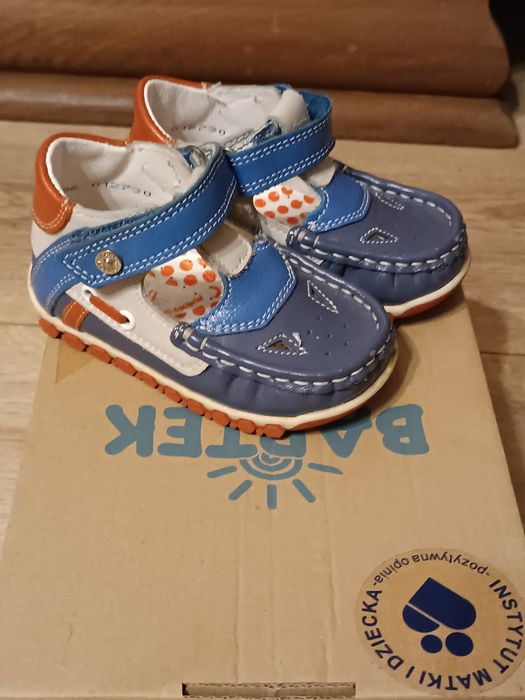 Buty pòłsandaly Bartek r.21 chłopięce eleganckie