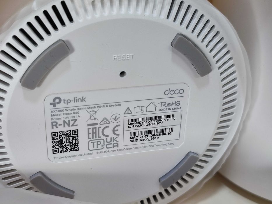 Kit 3x Deco X20 Tp-Link repetidor Wi-Fi 6