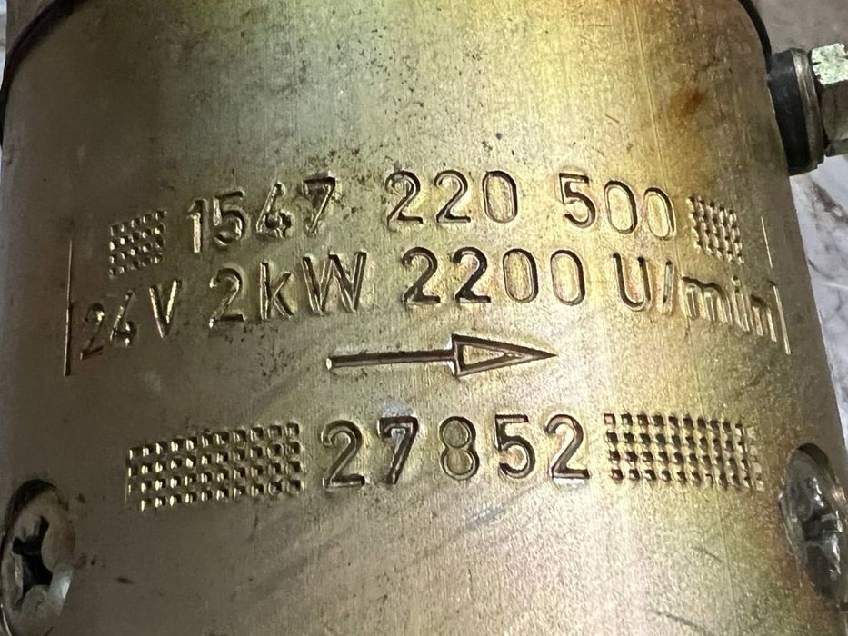 Bosch Iveco Silnik elektryczny 24V 2 kW