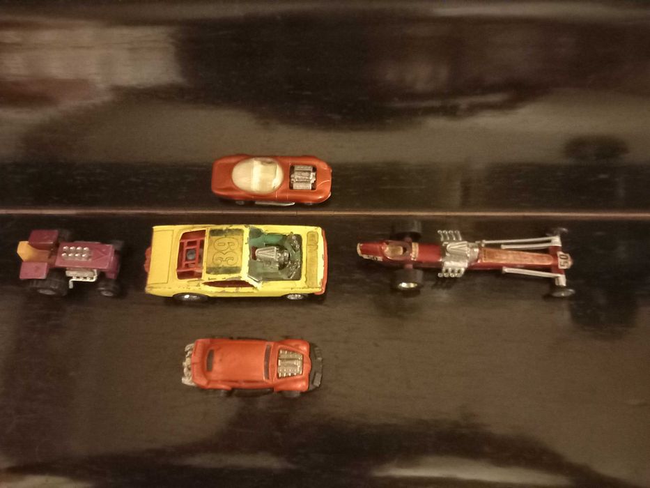 Miniaturas Dragster da Matchbox e Corgi  Toys - Anos 70
