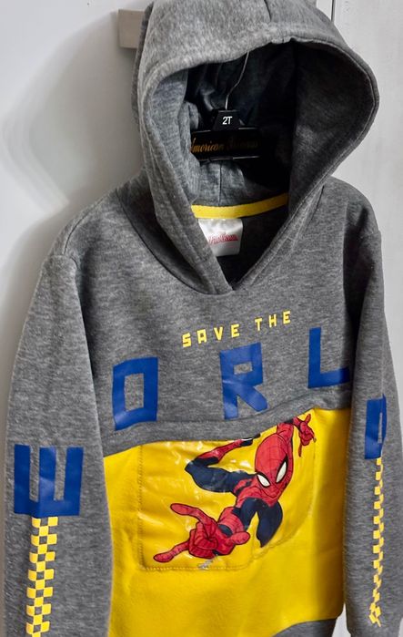 2 bluzy, SPIDERMAN, Marvel 122 128