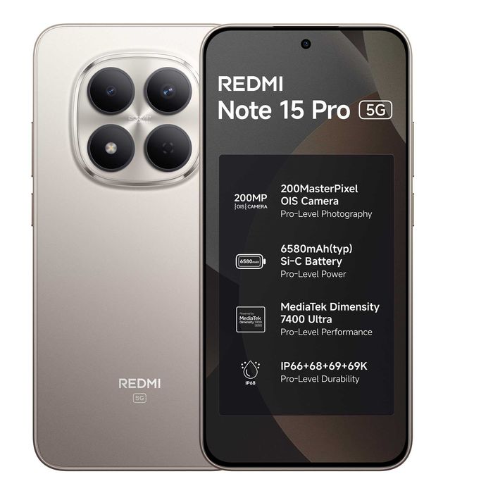 Xiaomi Redmi Note 15 Pro 5G NOVO