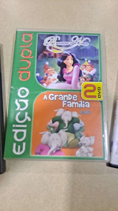 CD'S Shreck, Bee e Branca de Neve NOVOS C/ Caixa