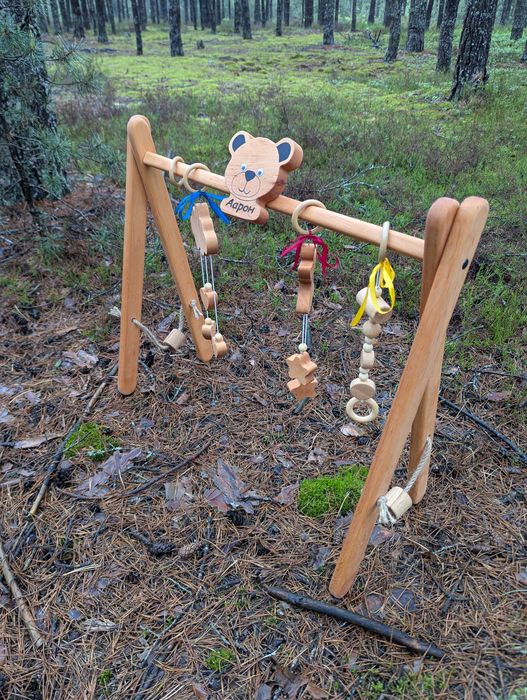 Підлоговий мобіль тренажер для немовлят Babygym Монтесорі