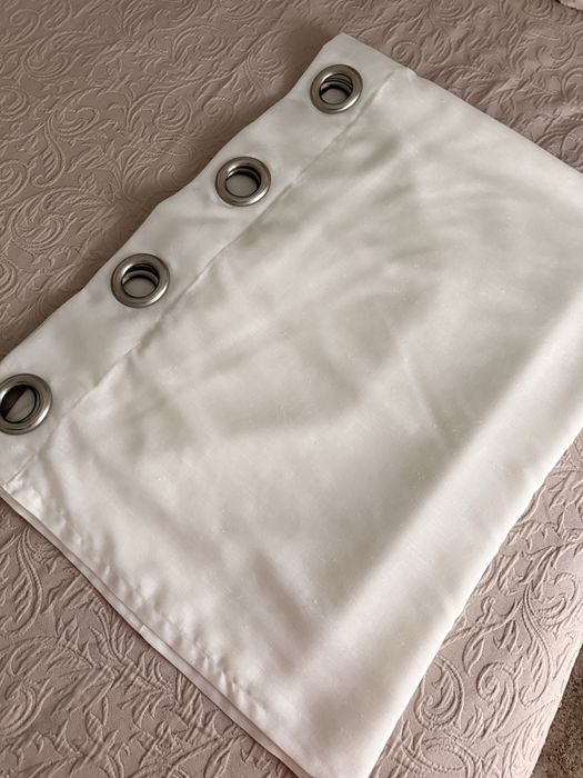 Cortina unica com renda
