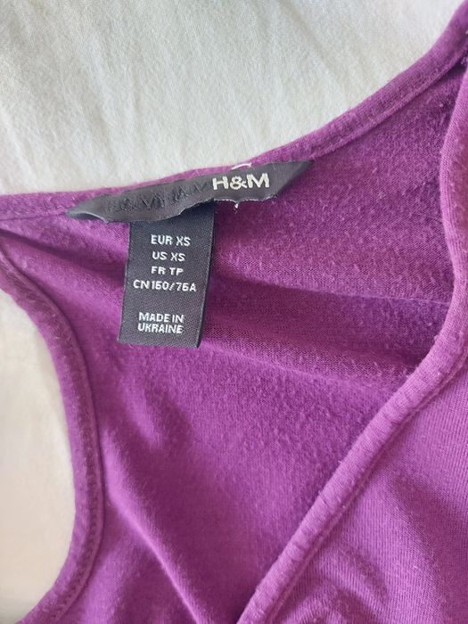 Blusa  roxa  H&M
