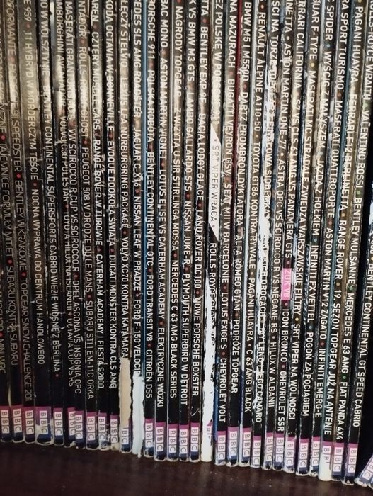 Kolekcja miesięczników TopGear PL+  dwie książki Clarksona