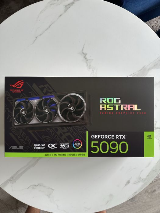 Karta graficzna ASUS GeForce RTX 5090 ROG Astral OC Edition 32GB DLSS 4