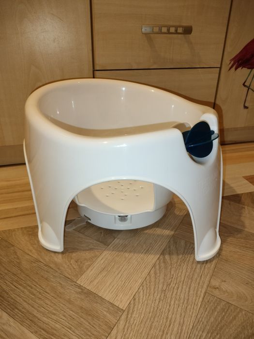 Krzesełko do kąpieli dla dziecka  7-16 miesięcy. Białe. Thermobaby Aquafun.