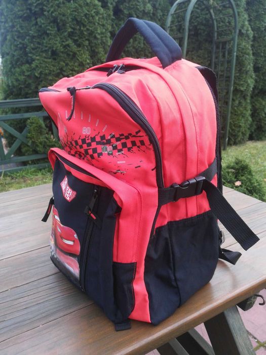 Plecak szkolny czerwony