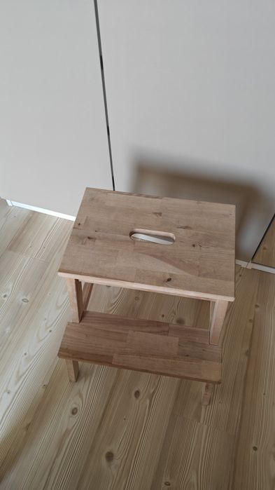 IKEA BEKVAM Taboret ze schodkiem 50 cm stolek