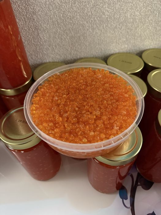Красная икра Кета натуральная 0.5кг