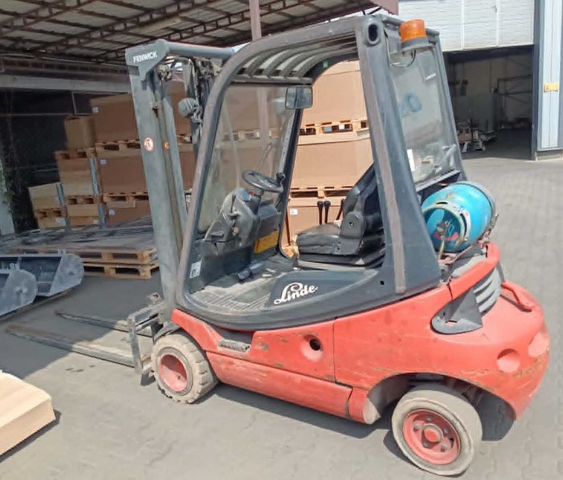 LINDE H20 - 2003 - wózek widłowy - gaz