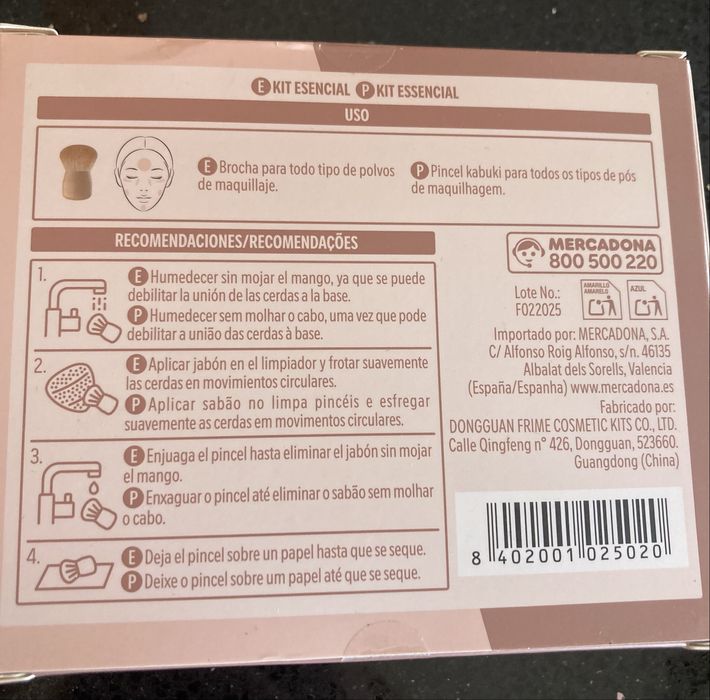 Turbante de microfibra + Kit Essencial Deliplus