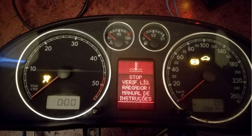 Quadrante painel instrumentos VW Passat 3BG com computador Bordo VDO