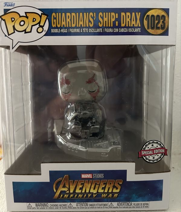 Funko pop - lot - Marvel, Batman, Aquaman e Drax