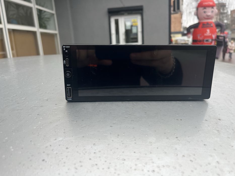 Автомагнітола Cyclone MP-5001 1DIN 6,86" Bluetooth CarPlay