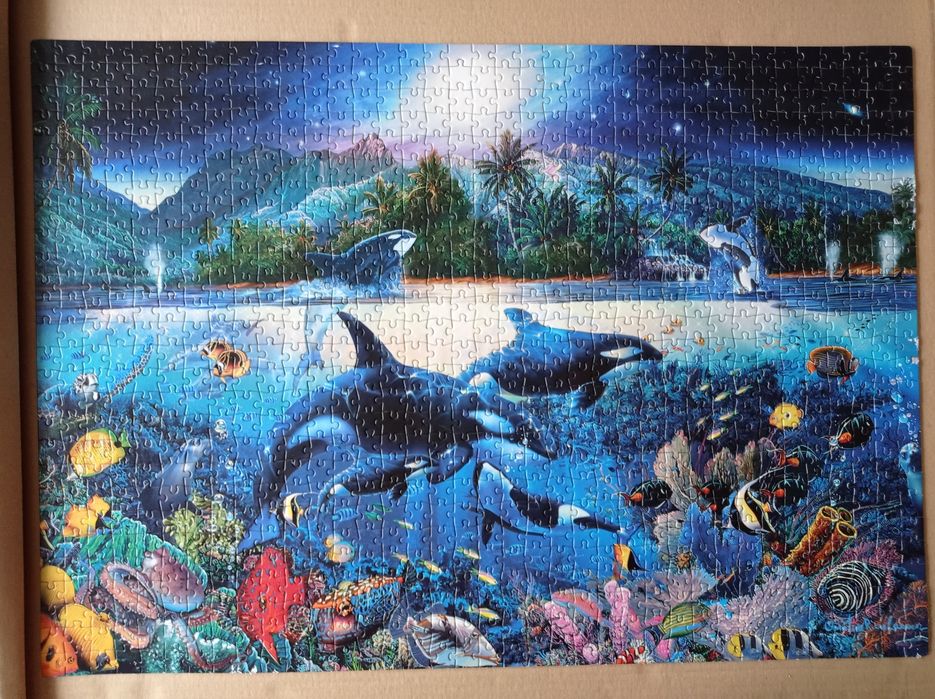 Puzzle 1000 Fantasy Collection, The Art of Lassen, kompletne