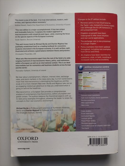 Macroeconomics: A European Text