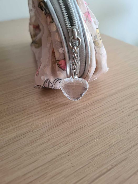 Bolsa Rosa com Borboletas