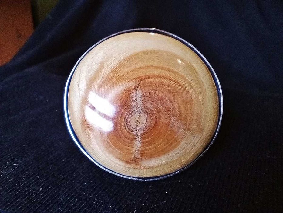 pierścionek drewniany rękodzieło artystyczne handmade