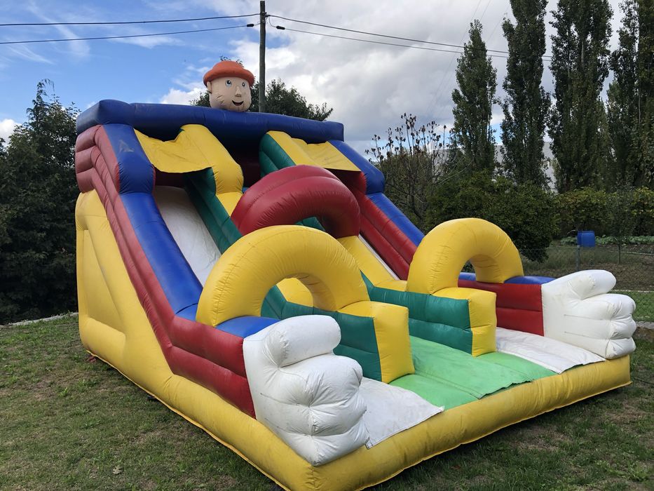 Venda insuflavel escorrega duplo