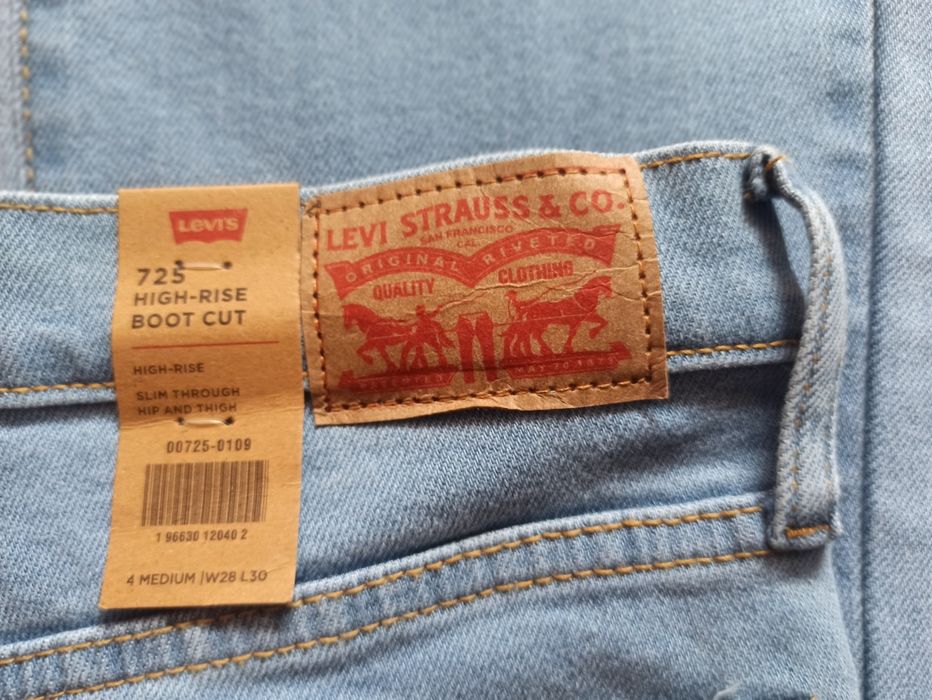 Jasne dżinsy Levi's 28x30