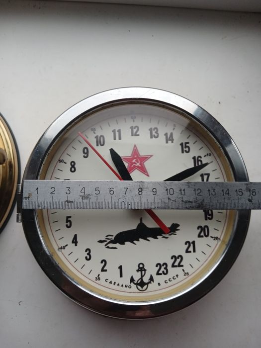 Часы морские корабельные каютные судовые